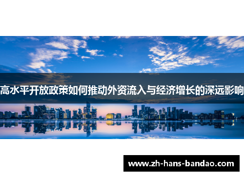 高水平开放政策如何推动外资流入与经济增长的深远影响