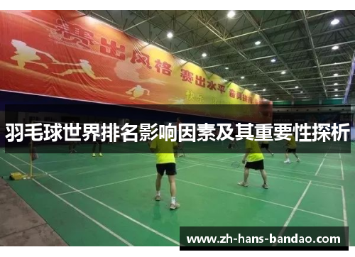 羽毛球世界排名影响因素及其重要性探析