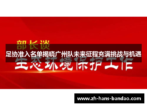 足协准入名单揭晓广州队未来征程充满挑战与机遇